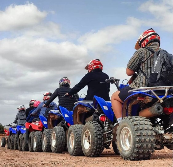 Quad Marrakech dans le Désert de la Palmeraie